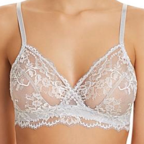 Natori Devotion Full Coverage Bralette in Mink/ Warm White - Picture 1 of 12